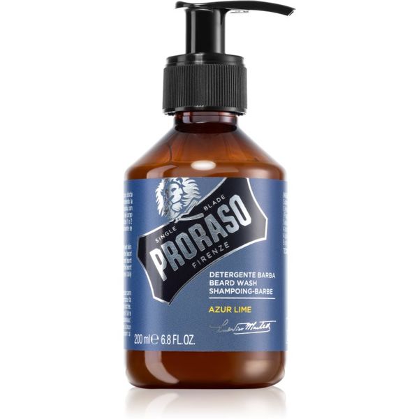 Proraso Proraso Azur Lime šampon za brado 200 ml