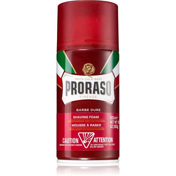 Proraso Proraso Red pena za britje s hranilnim učinkom 300 ml
