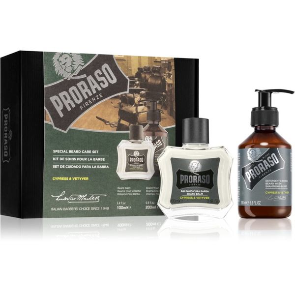 Proraso Proraso Set Beard Classic darilni set Cypress and Vetyver za moške