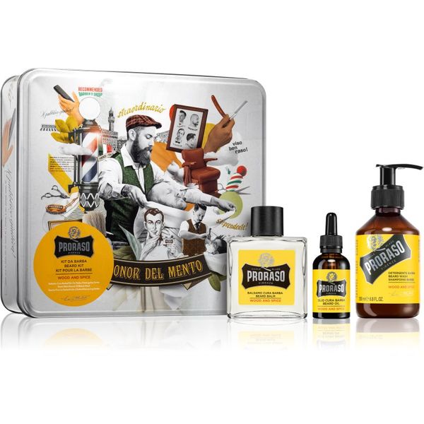 Proraso Proraso Set Beard Routine set Wood and Spice(za brado)