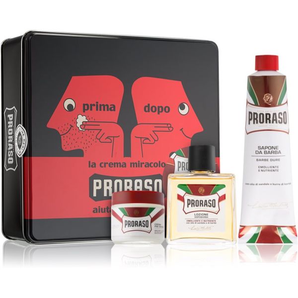 Proraso Proraso Set Whole Routie set za britje Red za moške