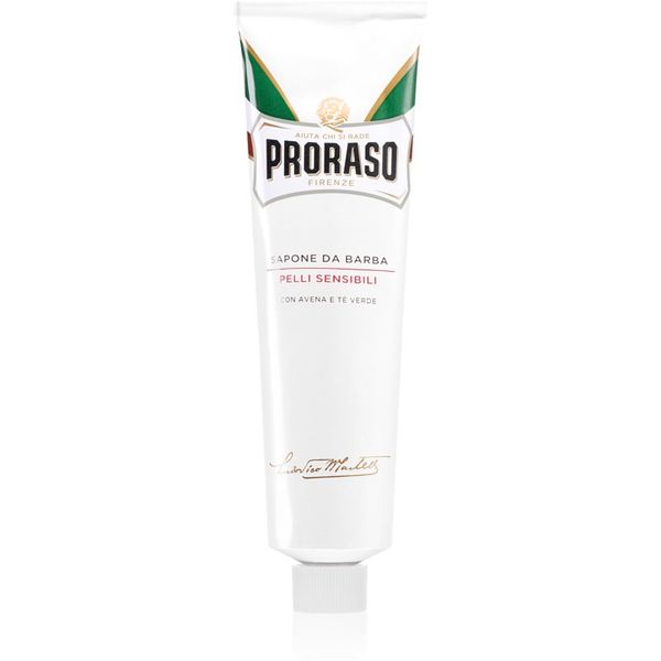 Proraso Proraso White milo za britje za občutljivo kožo v tubici 150 ml