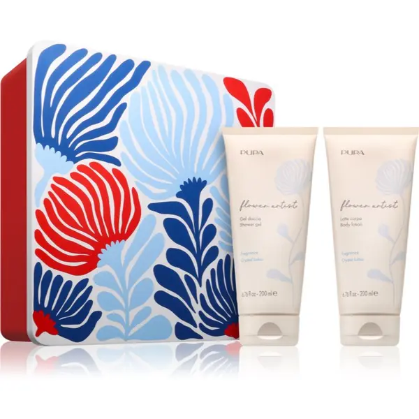 PUPA Milano PUPA Milano Flower Artist Kit darilni set za telo z vonjem Crystal Lotus