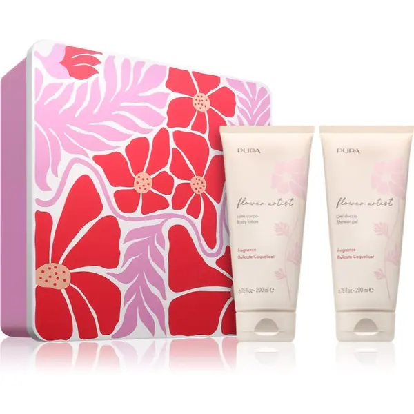 PUPA Milano PUPA Milano Flower Artist Kit darilni set za telo z vonjem Delicate Coquelicot 1 kos