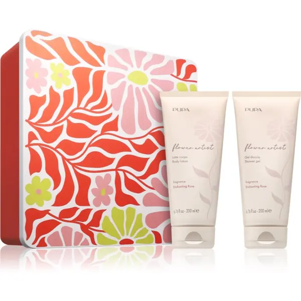 PUPA Milano PUPA Milano Flower Artist Kit darilni set za telo z vonjem Enchanting Rose