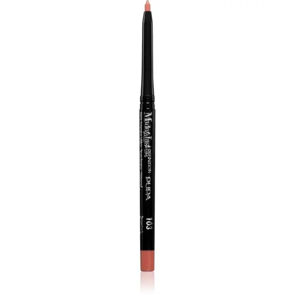 PUPA Milano PUPA Milano Made to Last Definition Lips vodoodporni svinčnik za ustnice odtenek 103 - Apricot Rose 0.35 g