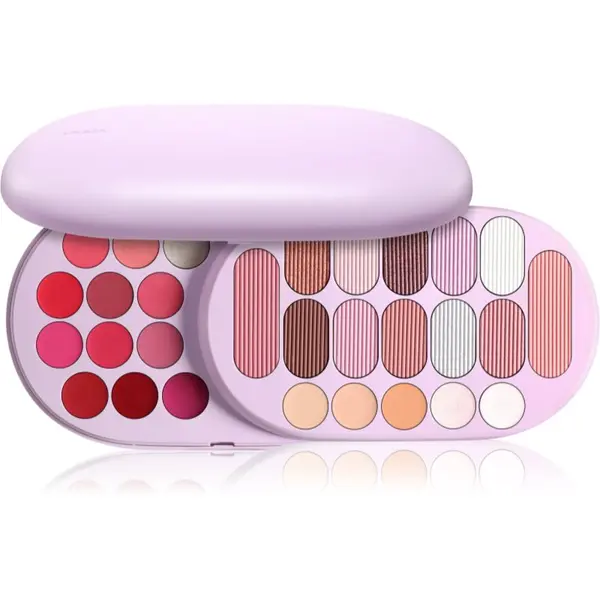 PUPA Milano PUPA Milano Make My Day večnamenska paleta odtenek LILAC 24.3 g