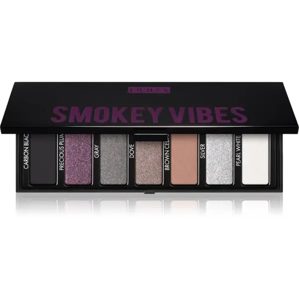 PUPA Milano PUPA Milano Make-up Stories Compact Eyeshadow Palette paleta senčil za oči odtenek Smokey Vibes 13.3 g