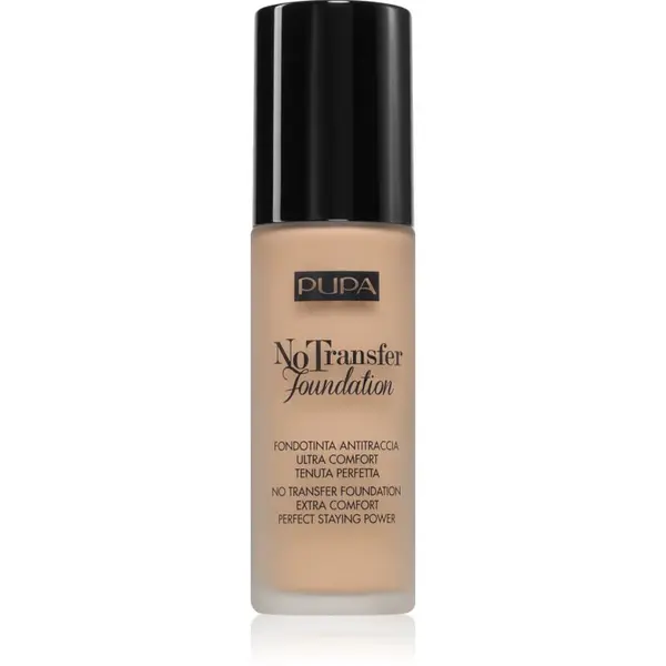 PUPA Milano PUPA Milano No Transfer Foundation vlažilni tekoči puder SPF 15 odtenek 01 - Nude 30 ml