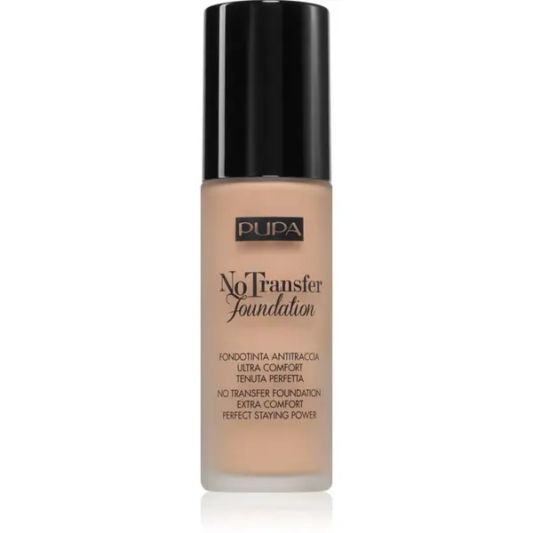 PUPA Milano PUPA Milano No Transfer Foundation vlažilni tekoči puder SPF 15 odtenek 02 - Light Beige 30 ml