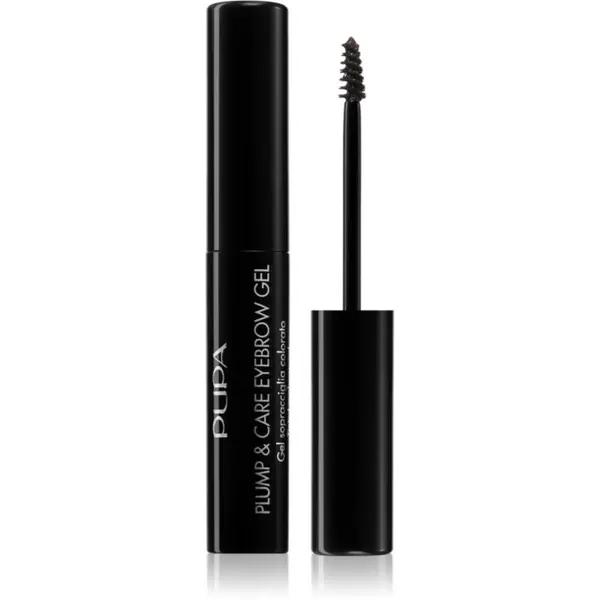 PUPA Milano PUPA Milano Plump & Care Eyebrow Gel tónovací gel na obočí se sérem odtenek 003 - Dark Brown 3 ml