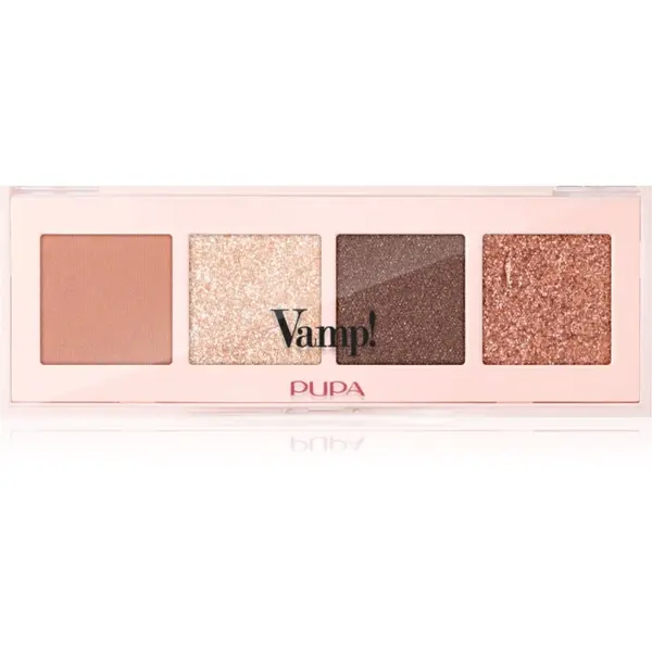 PUPA Milano PUPA Milano Vamp! Eyeshadow Palette paleta senčil za oči 002 Gold Bronze 5.2 g