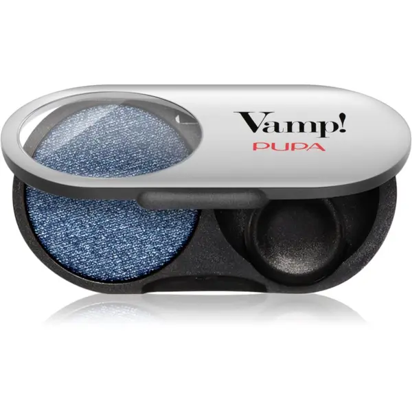 PUPA Milano PUPA Milano Vamp! Radiant Baked Eyeshadow dolgoobstojna sijoča senčila za oči odtenek 307 Denim Blue - METALLIC 1 g