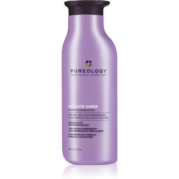 Pureology Pureology Hydrate Sheer lahki vlažilni šampon za občutljive lase za ženske 266 ml