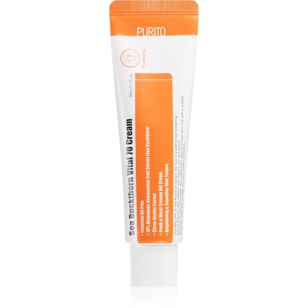 Purito Purito Sea Buckthorn Vital 70 vlažilna in mehčalna krema z rakitovcem 50 ml