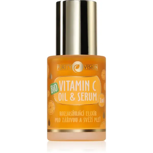 Purity Vision Purity Vision BIO Vitamin C Oil & Serum olje za obraz proti pigmentnim madežem 30 ml
