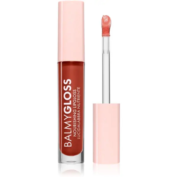 puroBIO Cosmetics puroBIO Cosmetics BalmyGloss hranilni sijaj za ustnice odtenek 02 Shimmering Light Brown 4.2 g