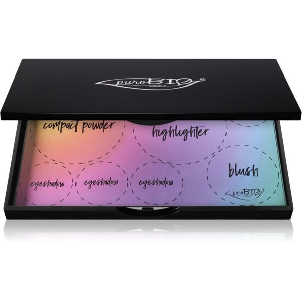 puroBIO Cosmetics puroBIO Cosmetics Composable Magnetic Palette prazna magnetna paleta za dekorativno kozmetiko 1 kos