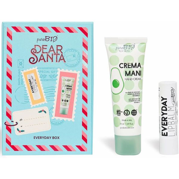 puroBIO Cosmetics puroBIO Cosmetics Dear Santa Everyday Box darilni set 2 kos