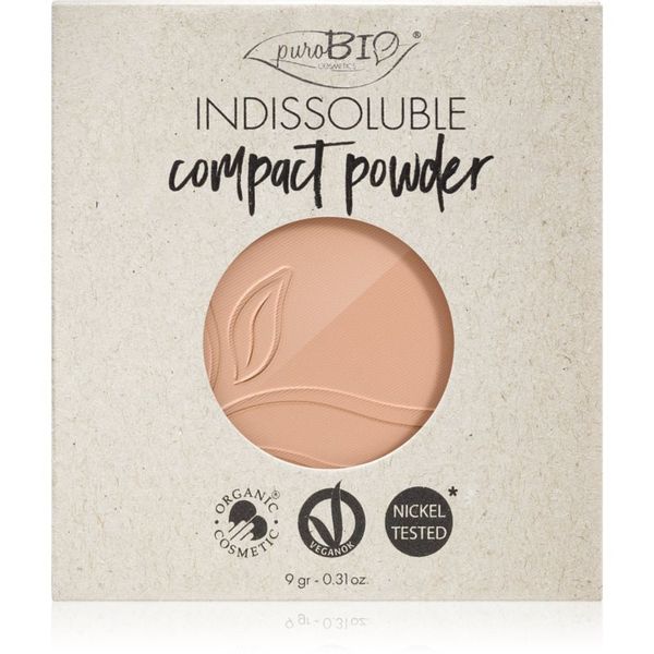 puroBIO Cosmetics puroBIO Cosmetics Indissouble kompaktni puder nadomestno polnilo odtenek 04 9 g