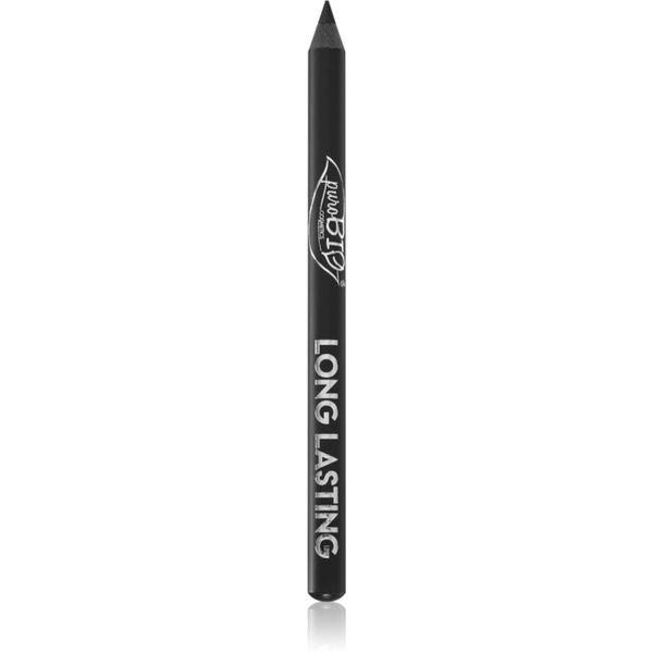 puroBIO Cosmetics puroBIO Cosmetics Long Lasting dolgoobstojni svinčnik za oči odtenek Black 1,3 g