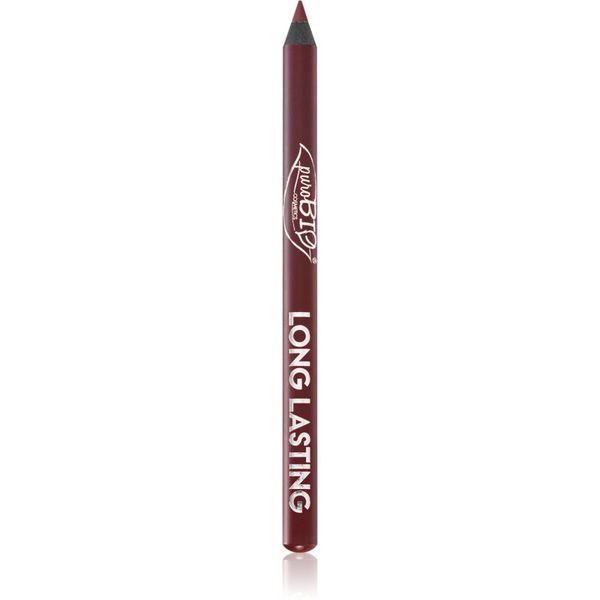 puroBIO Cosmetics puroBIO Cosmetics Long Lasting dolgoobstojni svinčnik za ustnice odtenek 10L Vinaccio 1,1 g