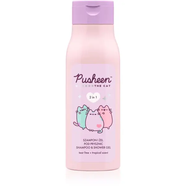 Pusheen Pusheen 2 in 1 šampon in gel za prhanje 2v1 400 ml