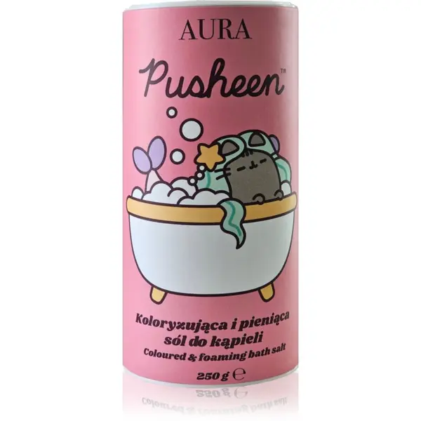 Pusheen Pusheen Aura sol za kopel 250 g