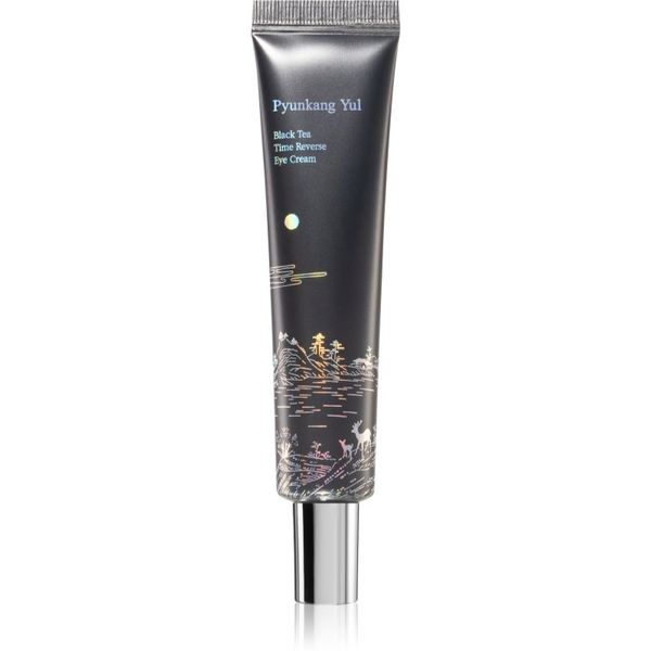 Pyunkang Yul Pyunkang Yul Black Tea Time Reverse Eye Cream multikorektivna krema za predel okoli oči za posvetlitev in zgladitev kože 25 ml
