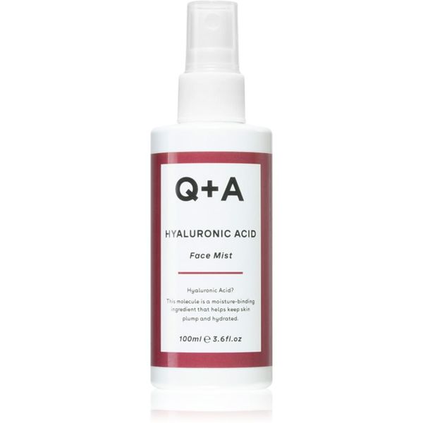 Q+A Q+A Hyaluronic Acid osvežilno pršilo za obraz 100 ml