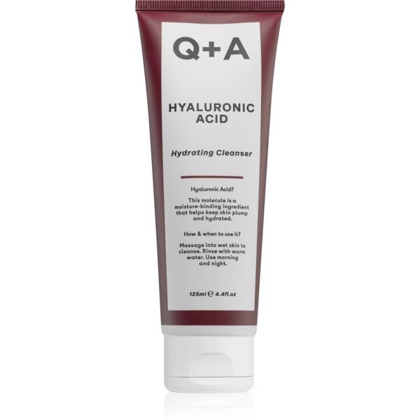 Q+A Q+A Hyaluronic Acid vlažilni čistilni gel s hialuronsko kislino 125 ml