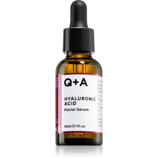 Q+A Q+A Hyaluronic Acid vlažilni serum za obraz s hialuronsko kislino 30 ml