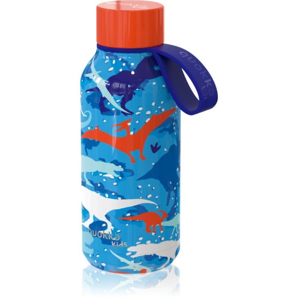 Quokka Quokka Solid Kids termovka z zanko Dinosaur 330 ml