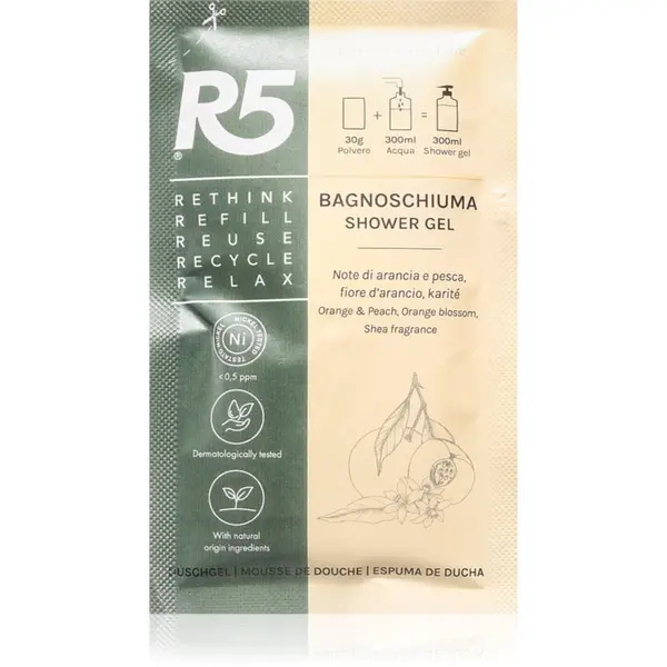 R5 R5 Body Wash gel za prhanje 30 g