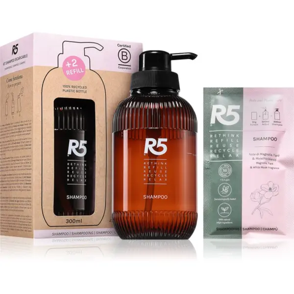 R5 R5 Shampoo šampon + nadomestno polnilo