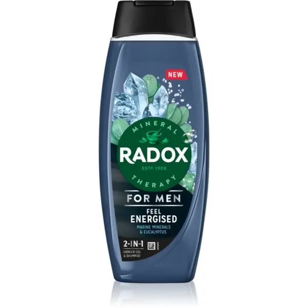 Radox Radox Feel Energised gel za prhanje za moške 2 v 1 450 ml
