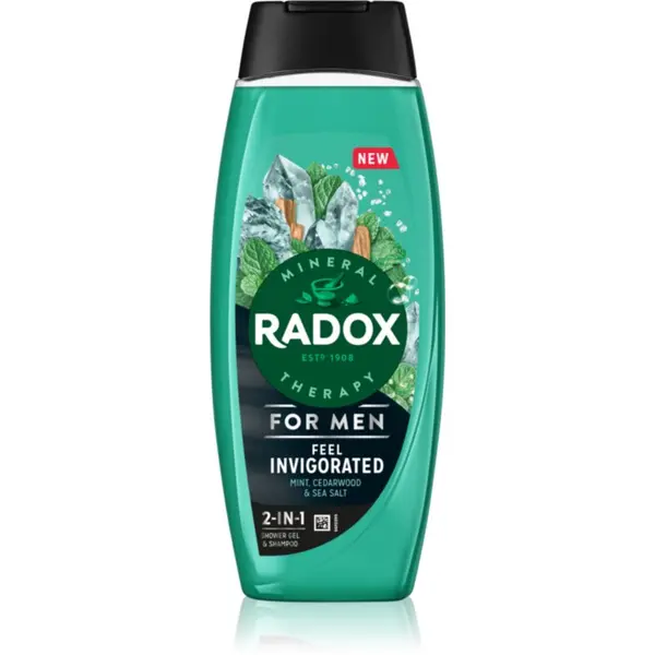 Radox Radox Feel Invigorated gel za prhanje za moške 2 v 1 450 ml