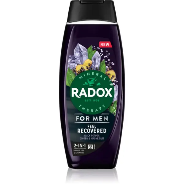 Radox Radox Feel Recovered gel za prhanje za moške 2 v 1 450 ml