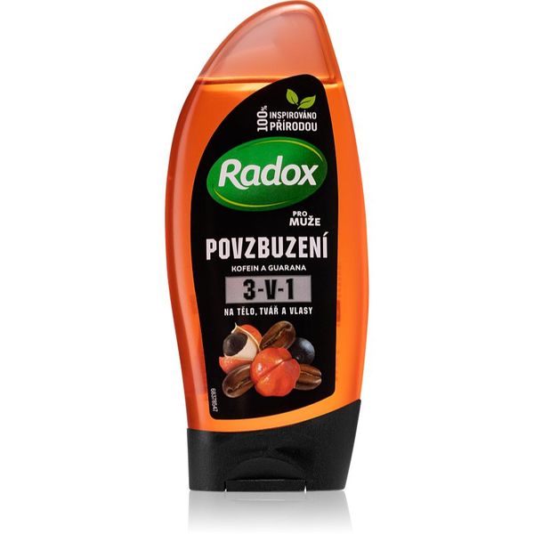 Radox Radox Men Invigorating gel za prhanje za moške 3v1 225 ml