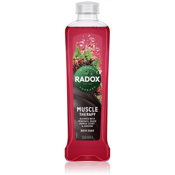 Radox Radox Men Muscle Therapy pena za kopel Black Pepper & Ginseng 500 ml