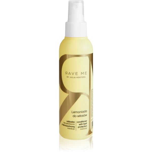 RaveMe RaveMe Hair Lemonade Conditioner With Heat Protection hranilni balzam brez spiranja za toplotno oblikovanje las 100 ml