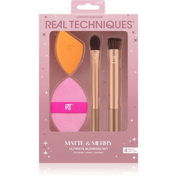 Real Techniques Real Techniques Matte&Merry Ultimated Blending Set set čopičev