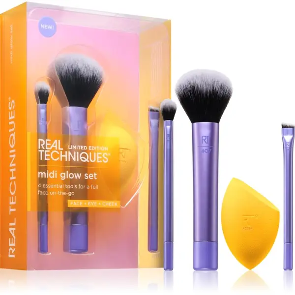 Real Techniques Real Techniques Midi Glow Set set čopičev