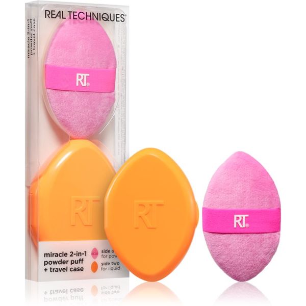 Real Techniques Real Techniques Miracle 2-In-1 gobica za puder 1 kos