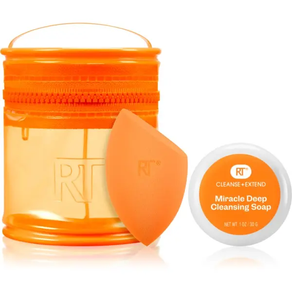 Real Techniques Real Techniques Miracle Blend + Cleanse Set set za čiščenje čopičev