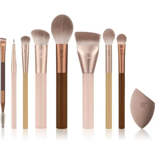 Real Techniques Real Techniques New Nudes All Angles Face Set set čopičev