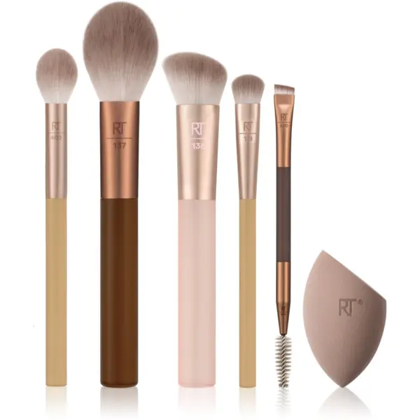 Real Techniques Real Techniques New Nudes Soft-Focus Face Set set čopičev