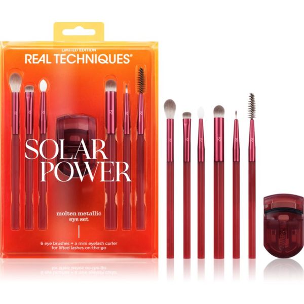 Real Techniques Real Techniques Solar Power set čopičev za oči 7 kos