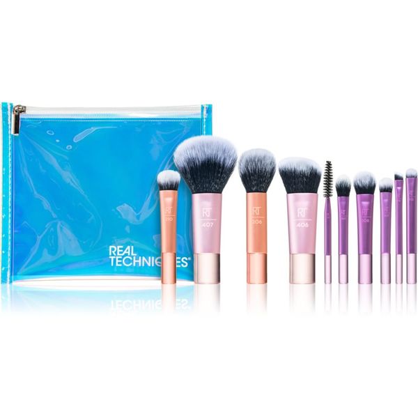 Real Techniques Real Techniques Travel Fantasy set mini čopičev (z etuijem)