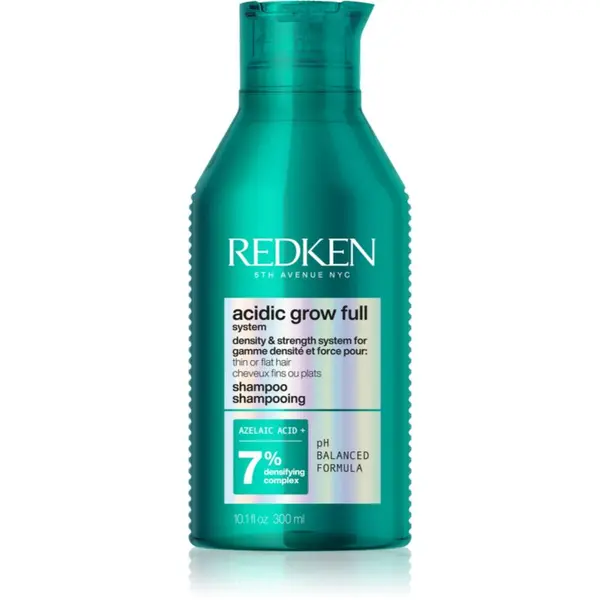 Redken Redken Acidic Grow Full System Shampoo šampon za oslabljene in poškodovane lase za obnovitev gostote las 300 ml